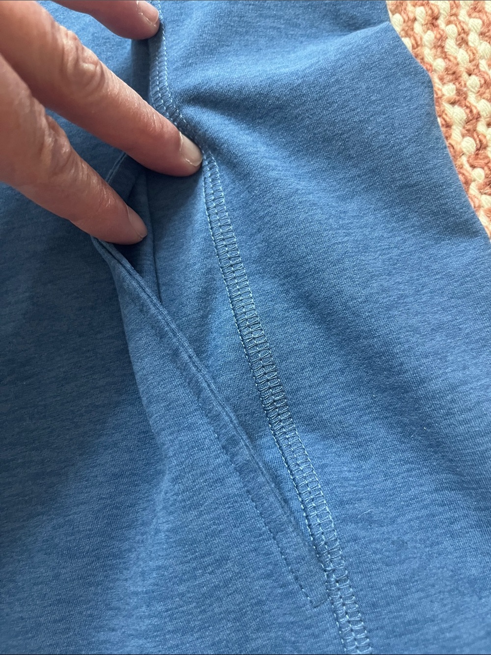 Beyond Yoga Blue Spacedye On The Go Mock Neck Jacket Size M - Picture 5 of 8